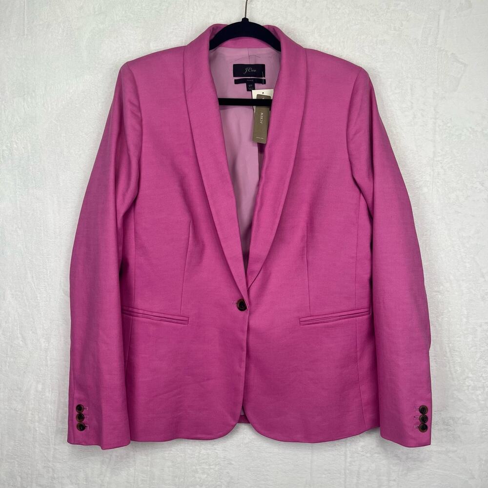 J. Crew Vibrant Pink Blazer